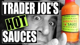 Trader Joes Hot Sauces  Habanero and Chili Pepper Review [upl. by Anialeh]