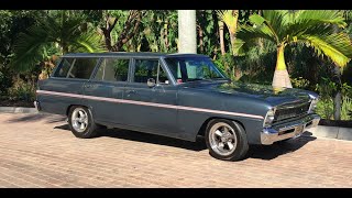 1966 Chevrolet Nova Chevy II Station Wagon FOR SALE [upl. by Anner]