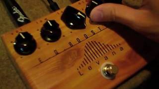 【試奏動画】Levana EQ BOOSTER ギターエフェクター [upl. by Enilegna]