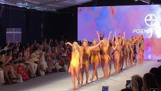 Poema Swim Runway Show at Paraiso Miami Beach [upl. by Lupiv]