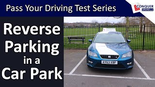 How to reverse park in a car park  bay parking  short version [upl. by Marka193]