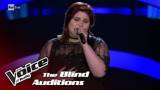 Maryam Tancredi quotÈ la mia vitaquot  Blind Auditions 1  The Voice of Italy 2018 [upl. by Leber]