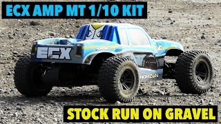 ECX AMP MT Kit stock run on gravel no music [upl. by Hyatt149]