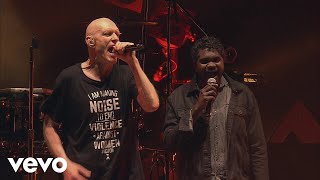 Midnight Oil  Treaty Live At The Domain Sydney ft Yirrmal [upl. by Ramal]