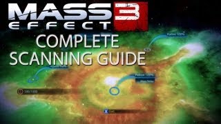 Mass Effect 3 Complete Scanning Guide [upl. by Neeneg]