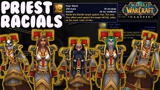 Priest Racials Guide Classic WoW  Vanilla World of Warcraft [upl. by Haila]