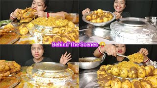 इतना खा लिया की उठा नही जा रहा😰🥲Psk Asmr Behind The Scenes 😜 [upl. by Lamrej]