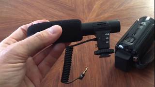 Camcorder External Microphone Issue Solved [upl. by Gilpin]