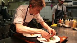 Plating Partridge with Cabbage at LAutre Pied with Andy Mcfadden and Premek Forejt [upl. by Douglass]