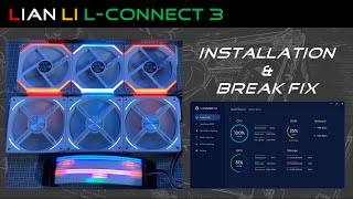 Lian Li  LConnect 3 Installation [upl. by Isle]