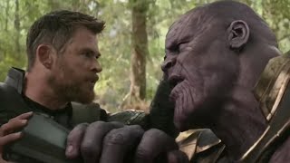 Thor Takes Revenge On Thanos For Lokis Death quotAVANGERSquot scene quotMARVELquot [upl. by Llehcram498]