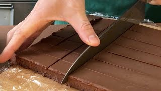 ［バレンタインチョコ］生チョコレートの作り方。120 Chocolate Ganache [upl. by Oirottiv]