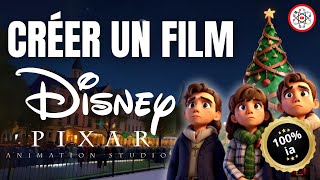 Créer un Dessiné Animé Style Disney Pixar GRATUITEMENT 100 avec lIA [upl. by Dlareme]