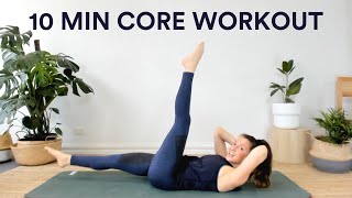 Pilates Core Workout  10 minutes [upl. by Enaywd550]