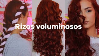 Rizos voluminosos sin calor utilizando cinturón de bata  Celheliz [upl. by Sevy]