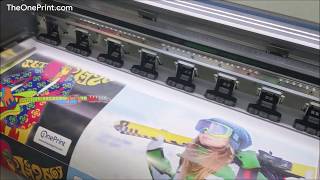 Digital Vinyl Flex Banner Eco Solvent PrinterSticker PlotterPrinting Machine [upl. by Sheffield]