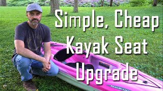 Simple Cheap Kayak Seat Upgrade [upl. by Valerian875]