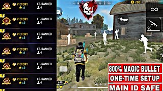 FREEFIRE 800 MAGIC BULLETHOLOGRAM  FREEFIRE NEW FULLY ANTIBLACKLIST ANTI BAN HACK VIDEO [upl. by Nivac]