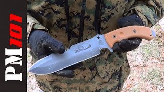 TOPS Tahoma Field Knife One Tool Option REDUX  Preparedmind101 [upl. by Estrella333]