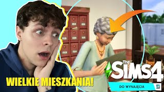 NOWY DODATEK DO SIMS 4 MNIE ZSZOKOWAŁ  DO WYNAJĘCIA nie uwierzycie [upl. by Ativahs891]