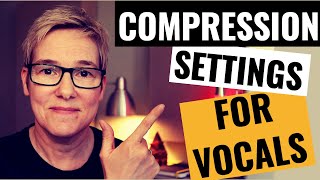 Vocal Compression Explained Easily For Beginners FREE CHEAT SHEET [upl. by Aihsoem]