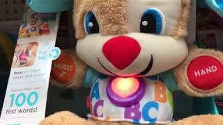 Fisher Price Laugh amp Learn Smart Stages Puppy 2019 [upl. by Hazmah]