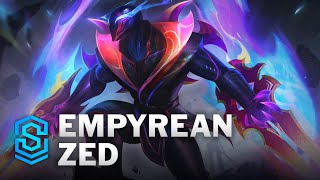 Empyrean Zed Skin Spotlight  League of Legends [upl. by Sari]