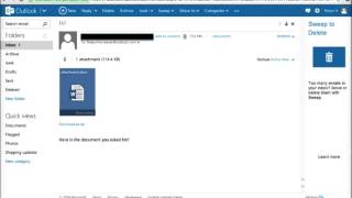 How to Download an Email Attachment [upl. by Lednyc939]