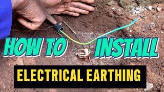 How To Install An Electrical Earthing Easy Way [upl. by Firooc560]