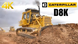 Caterpillar D8K Dozer Working Hard [upl. by Ralston]