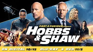 Fast amp Furious Presents Hobbs amp Shaw  Trailer  Now on Digital 4K amp Bluray [upl. by Neddy]