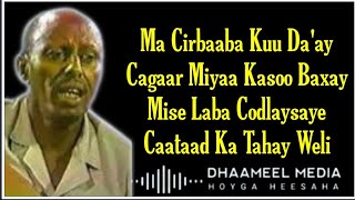 Cumar Dhuule Heestii  Caku Talo Aduun  Hees Qaraami Xul ah With Lyrics720PHD [upl. by Nayt]