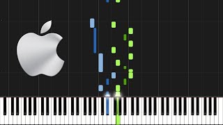 iPhone Ringtone  Opening Piano Tutorial Synthesia [upl. by Nnhoj831]