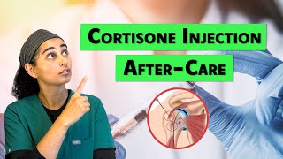 What to do AFTER your Cortisone Injection  Dos and Donts [upl. by Oivat296]