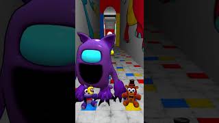 FREDDY OR BONNIE ALL SIZE CATNAP HUGGY WUGGY POPPY PLAYTIME 3 FNAF RACE  PLAYHALL in Gmod [upl. by Atazroglam349]