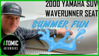 How to install a Yamaha SUV 1200 WaveRunner seat cover [upl. by Arianne66]