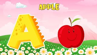 ABC song  nursery rhymes  abc phonics song for toddlers  a for apple [upl. by Cynera]