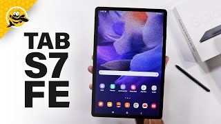 Samsung Galaxy Tab S7 FE 5G 2021  Unboxing and First Impressions [upl. by Cari]