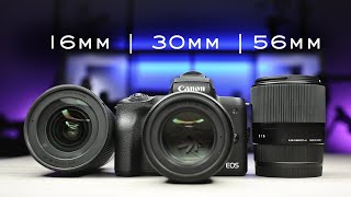 Sigma Lenses RESCUED CANON  16mm 30mm 56mm f14 Review [upl. by Bauer]