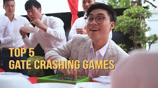 Top 5 Gate Crashing Games in Chinese Weddings [upl. by Olnee]