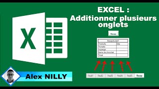 Fast Tutoriel Excel  Addition de plusieurs Onglets [upl. by Cul]