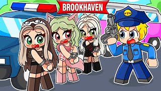 HO ARRESTATO TUTTE LE MIE FAN DA POLIZIOTTO BROOKHAVEN ROBLOX [upl. by Mayram730]