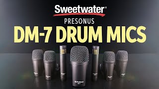 PreSonus DM7 Drum Microphone Set Demo [upl. by Arraeit]