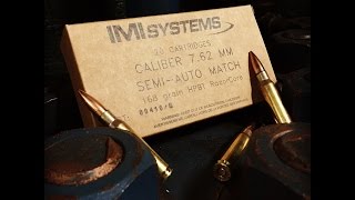 762x51mm NATO 168gr BTHP Razor Core IMI Systems Velocity Test [upl. by Arded]