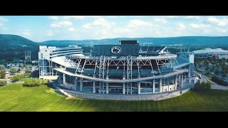 Penn State Beaver Stadium Drone Flyover [upl. by Eldrid28]