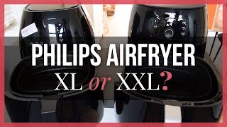 Philips Airfryer XL or XXL  Comparison English  See Prices in Video Description [upl. by Leerzej]