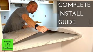 How to Install Sheet Laminate on a Countertop [upl. by Carrie]