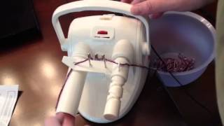 Boye Electric Yarn Ball Winder Demonstration amp Review [upl. by Netsrejk105]