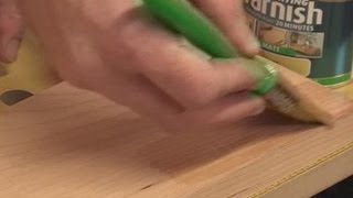 How To Paint On Wood Varnish [upl. by Beckerman]