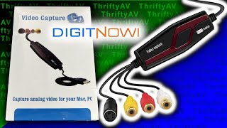 Digitize VHS with the DIGITNOW USB Video Capture Converter [upl. by Jenelle251]